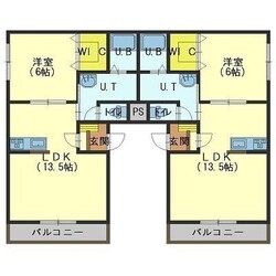 セゾンクレールAoyagi2の物件間取画像